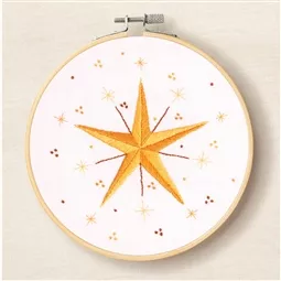 DMC Starlight Stars Embroidery Kit