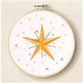 Image of DMC Starlight Stars Embroidery Kit