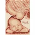 Image of Vervaco Children's Love Birth Record Birth Sampler Cross Stitch Kit