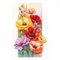 Image of Vervaco Poppies Cross Stitch Kit