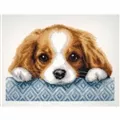 Image of Vervaco Spaniel Puppy Cross Stitch Kit