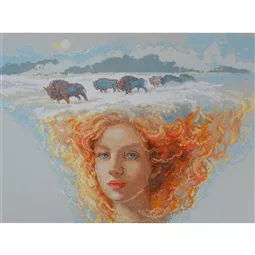 Aine Mother Nature - Earth Cross Stitch Kit