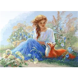 Aine Mother Nature - Meadow Cross Stitch Kit