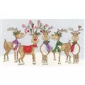 Image of Bothy Threads Prancing Pals Christmas Cross Stitch Kit