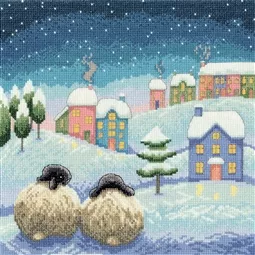 Bothy Threads There's Snow Place Like Home Christmas Cross Stitch Kit