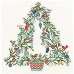 Bothy Threads Tree of Joy Christmas Cross Stitch Kit