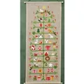 Image of Permin The Tree Advent Christmas Cross Stitch Kit