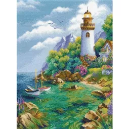 RIOLIS Quiet Harbour Cross Stitch Kit