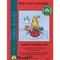 Image of Mouseloft Gnellie's Christmas Gift Cross Stitch Kit