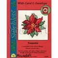 Image of Mouseloft Poinsettia Christmas Cross Stitch Kit