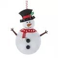 Image of Trimits Snowman Felt Ornament Christmas Craft Kit