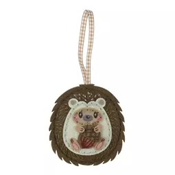 Trimits Hedgehog Felt Ornament Christmas Craft Kit