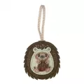 Image of Trimits Hedgehog Felt Ornament Christmas Craft Kit