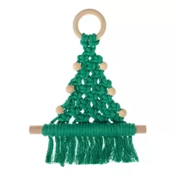 Trimits Christmas Tree Macrame Ornament Craft Kit