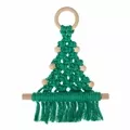 Image of Trimits Christmas Tree Macrame Ornament Craft Kit