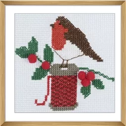 Trimits Christmas Robin Cross Stitch Kit