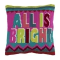 Image of Trimits All Is Bright Cushion Christmas Cross Stitch Kit