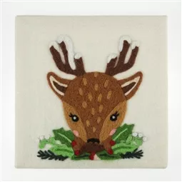 Trimits Christmas Deer Needle Felt Craft Kit