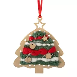 Trimits Weaving Ornament - Tree Christmas Craft Kit