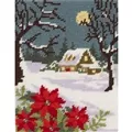 Image of Anchor Winter Cottage Tapestry Kits