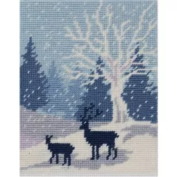 Anchor Woodland Snowfall Tapestry Kit