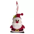 Image of Trimits Santa Felt Ornament Christmas Craft Kit