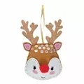 Image of Trimits Reindeer felt Ornament Christmas Craft Kit