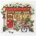 Image of Dimensions The Little Gift Shop Christmas Cross Stitch Kit