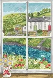 Bothy Threads Daisy Window Cross Stitch Kit