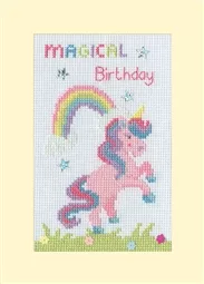 Bothy Threads Magical Birthday Cross Stitch Kit