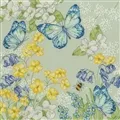 Image of Bothy Threads Aquamarine Meadow Cross Stitch Kit