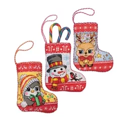 RIOLIS Christmas Stockings Cross Stitch Kit