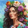 Image of RIOLIS Floral Muse Cross Stitch Kit