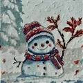 Image of Aine Clumsy Winter Christmas Cross Stitch Kit