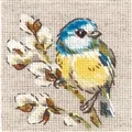 Image of RIOLIS Bluetit Cross Stitch Kit