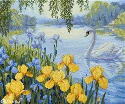 Merejka Enchanted Pond Cross Stitch Kit