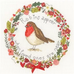 Bothy Threads Loved Ones are Near Cross Stitch Kit