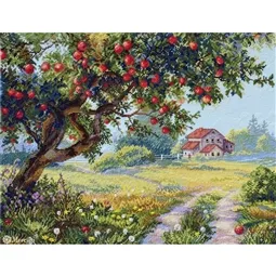 Merejka The Old Apple Tree Cross Stitch Kit