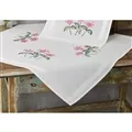 Image of Permin Light Pink Hydrangea Tablecloth Embroidery Kit