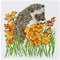 Image of Permin Hedgehog Cross Stitch Kit