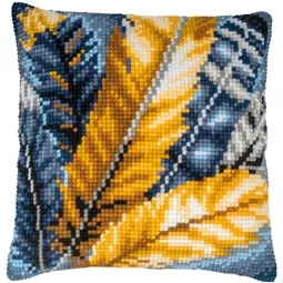 Vervaco Feathers Cushion Cross Stitch Kit