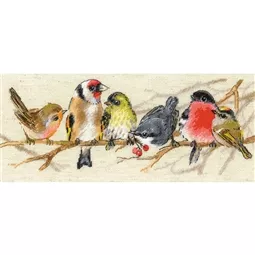 RIOLIS Birds on a Branch Cross Stitch Kit