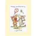 Image of Bothy Threads You'll Do Wedding Sampler Cross Stitch Kit