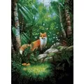 Image of RIOLIS Fox in the Forest Cross Stitch Kit