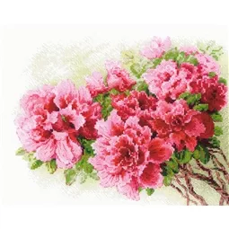 RIOLIS Gorgeous Azalea Cross Stitch Kit