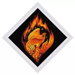 RIOLIS Flaming Phoenix Cross Stitch Kit