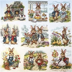 VDV Family Stories Cross Stitch Kit