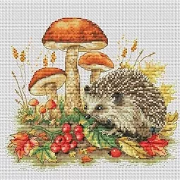 VDV Hedgehog Cross Stitch Kit