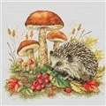 Image of VDV Hedgehog Cross Stitch Kit