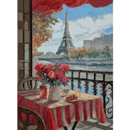 Aine Sunny Paris Cross Stitch Kit